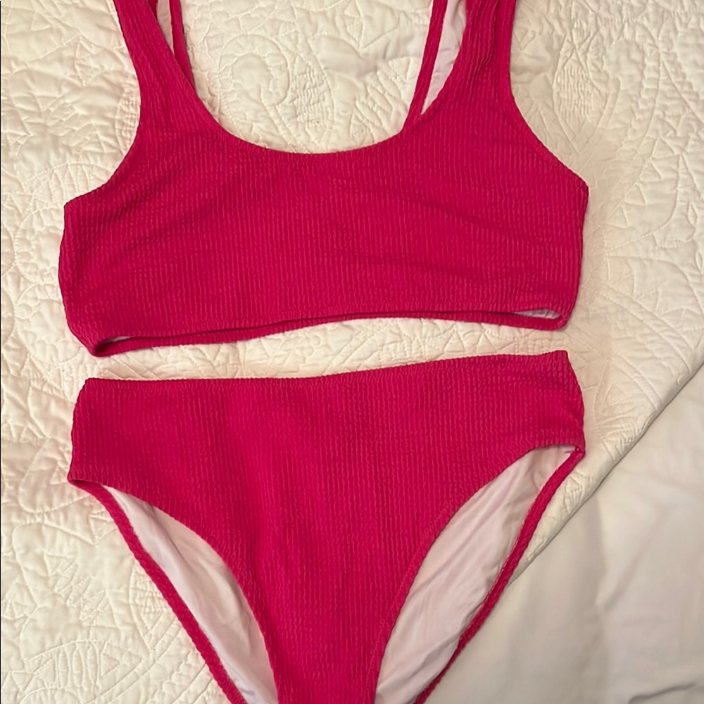 Vibrant Pink Bikini Set